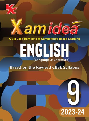 Xam idea English (Language & Literature), Cls Included, 2023-24 Exam