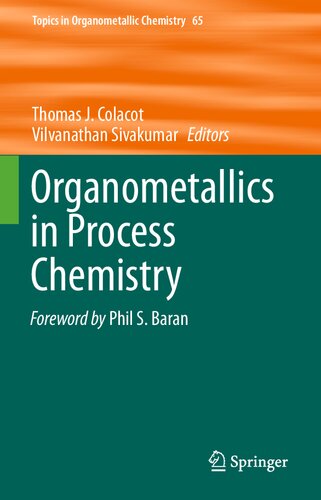 Organometallics in Process Chemistry (Topics in Organometallic Chemistry, 65)