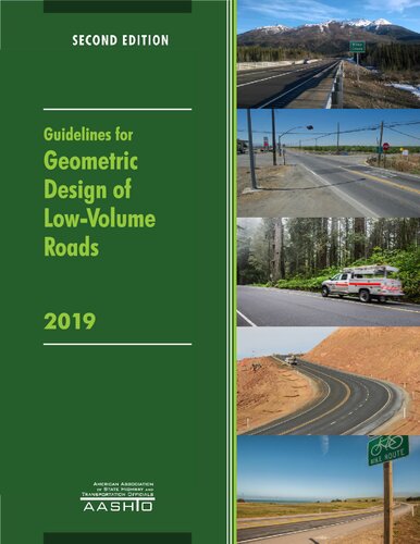 2019 Guidelines for Geometric Design of Low Volume Roads 2nd Edition