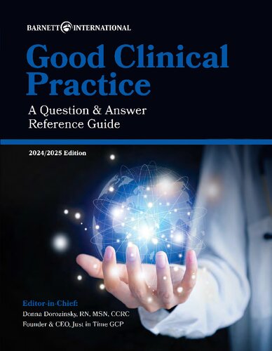 Good Clinical Practice: A Question & Answer Reference Guide 2024-2025