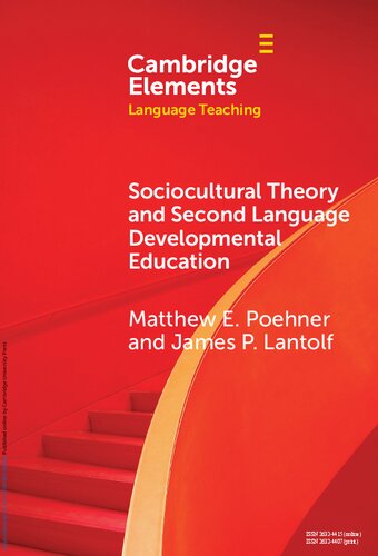 Sociocultural Theory and Second Language Developmental Education