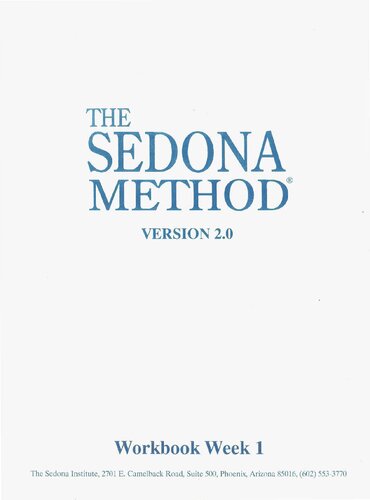 Lester Levenson Sedona Method : Seminar Workbook and Gains workbook