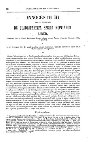 De Quadripartita Specie Nuptiarum