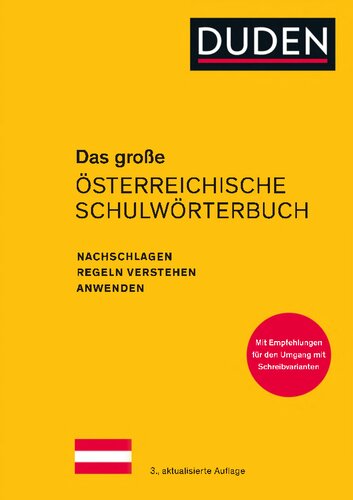 Duden: Das große österreichische Schulwörterbuch