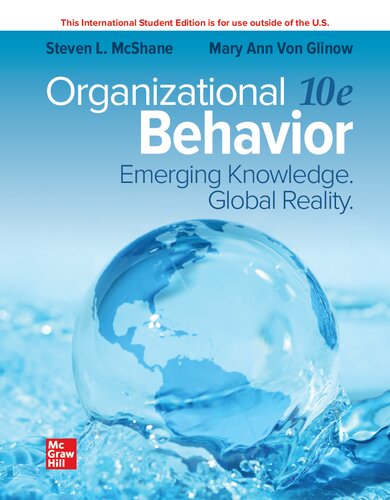 Organizational Behavior: Emerging Knowledge. Global Reality ISE