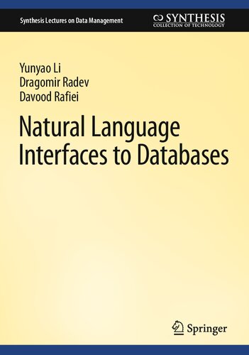 Natural Language Interfaces to Databases