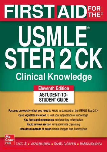 First Aid for the USMLE Step 2 CK