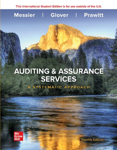 Auditing & Assurance Services: A Systematic Approach