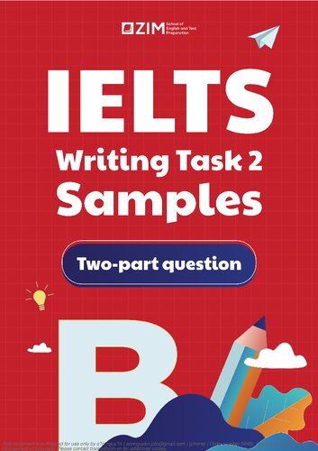 IELTS Writing Task 2 Samples - Two-part question