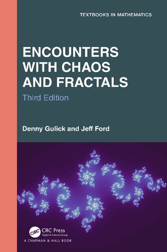 Encounters with Chaos and Fractals (Textbooks in Mathematics)