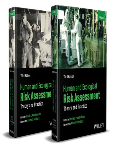 Human and Ecological Risk Assessment: Theory and Practice - Set