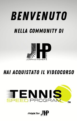 Workout Tennis SpeedPro: Programma di Allenamento per la Forza Esplosiva (di 8 settimane) con Schede e Video Esecutivi di Atleti Professionisti per Migliorare ... sul Campo da Tennis (Italian Edition)