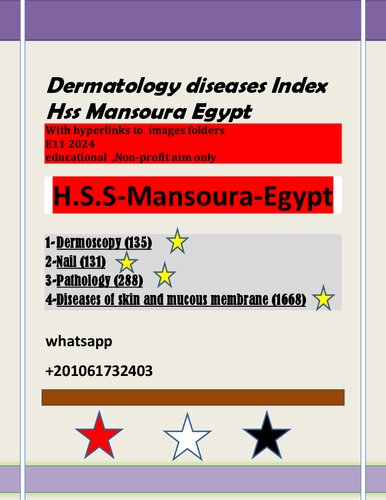 E 2024 DERMATOLOGY  index with hyperlink august 2024 .pdf [ ed.]