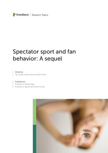 Spectator Sport and Fan Behavior a sequel