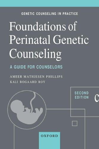 Foundations of Perinatal Genetic Counseling: A Guide for Counselors