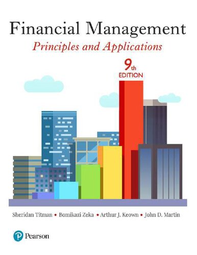 Financial Management Principles and Application