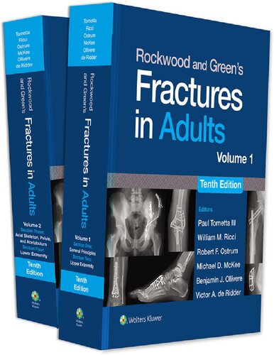 Rockwood and Green's fractures in adults 10th ed 2025