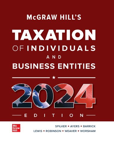 Taxation of Individuals and Business Entities 2024