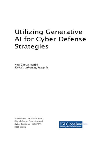 Utilizing Generative AI for Cyber Defense Strategies