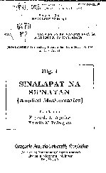 Sinalapat na Sipnayan (Applied Mathematics)