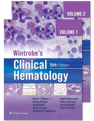 Wintrobe's Clinical Hematology, 15E