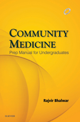 Community Medicine: Prep Manual for Undergraduates