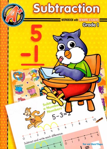 Subtraction Workbook Grade 1 ( Let's Grow Smart! )