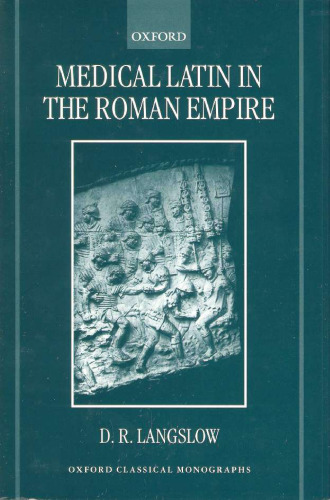 Medical Latin in the Roman Empire