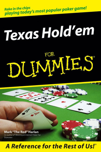 Texas Hold'em For Dummies (For Dummies (Sports & Hobbies))