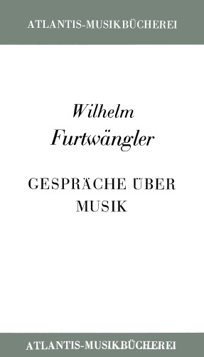 Gesprache uber Musik 5th Edition 1954