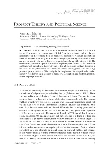 Annual Review of Political Science (2005, Vol 8)