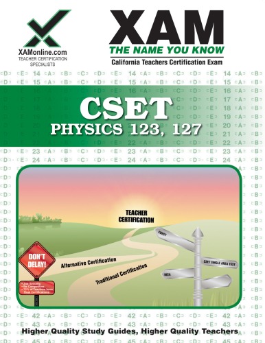 CSET Physics 123, 127 Teacher Certification, 2nd Edition ()