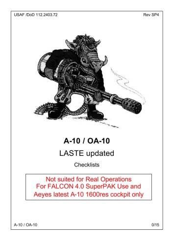 Main Checklists - A10