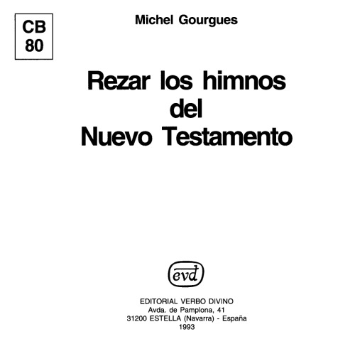 Rezar los Himnos del Nuevo Testamento