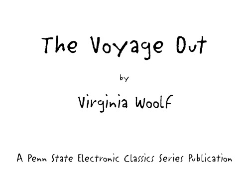 The Voyage Out