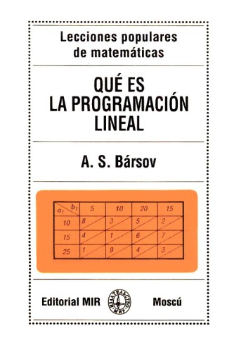 Que es la Programacion Lineal