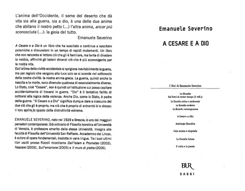 A Cesare e a Dio. Guerra e violenza in controluce