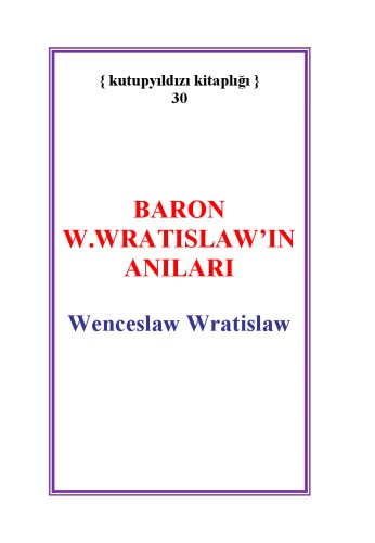 Baron Wratislaw'ın Anıları