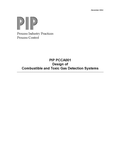 Design of Combustible and Toxic Gas Detection Systems