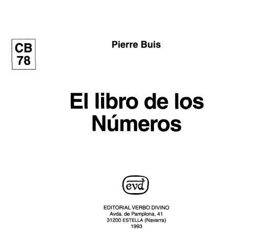 El Libro de los Numeros