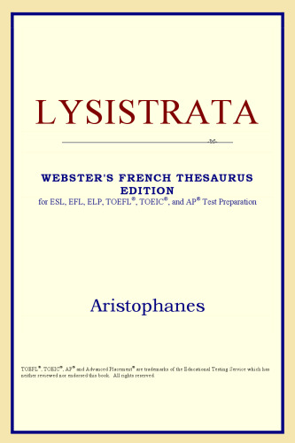 Lysistrata (Webster's French Thesaurus Edition)