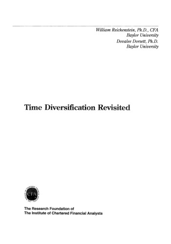 Time diversification revisited