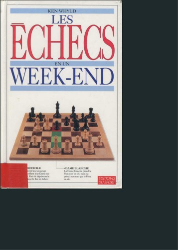 Les échecs en un week-end