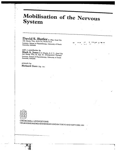 Mobilisation of the Nervous System