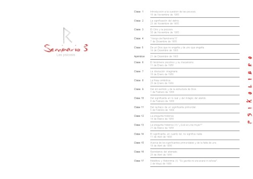 Las psicosis (El Seminario De Jacques Lacan)