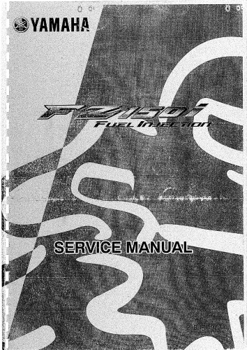 FZ150i Services Manual