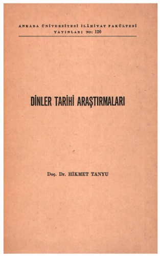 Dinler Tarihi Araştırmaları