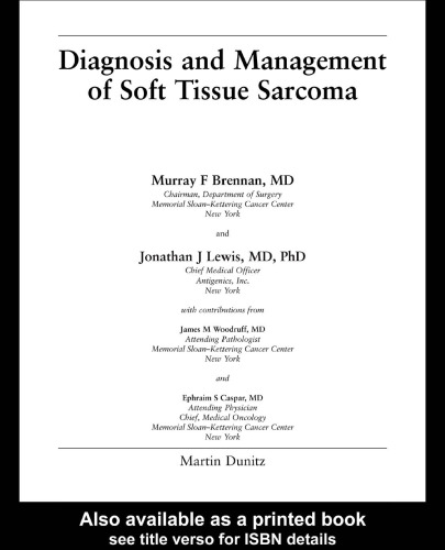 Diagnosis and Management: Soft Tissue Sarcoma