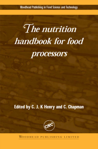 The Nutrition Handbook for Food Processors