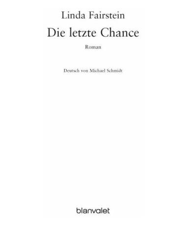 Die letzte Chance